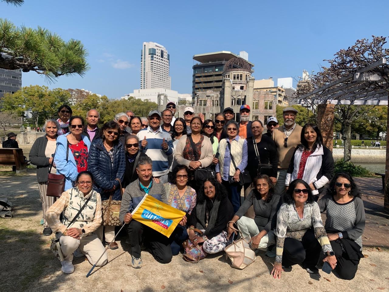 Group Picture of Japan South Korea March 2025 Tour