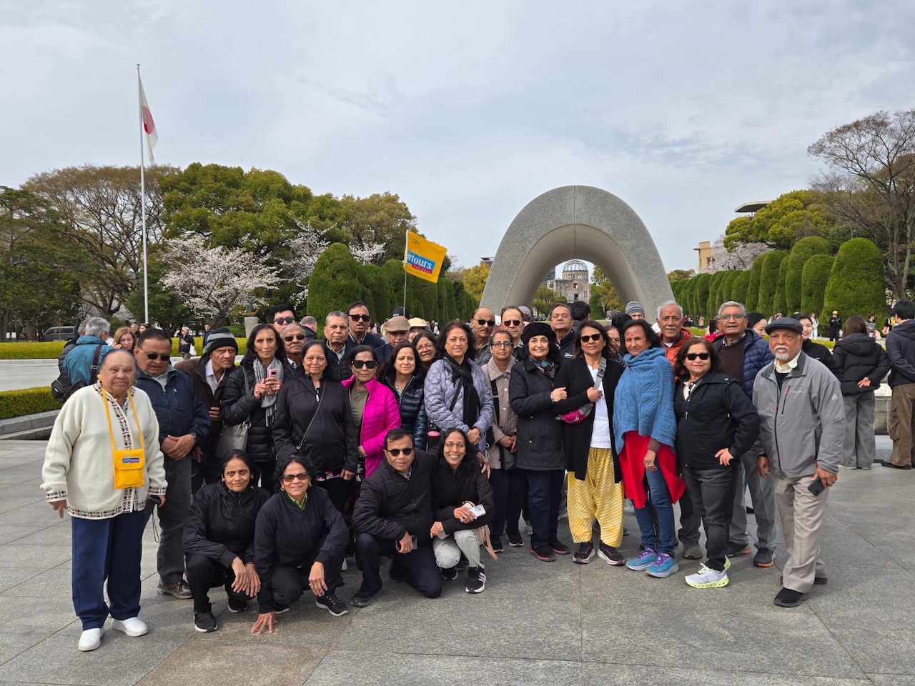 Group Picture of Japan South Korea March 2025 Tour